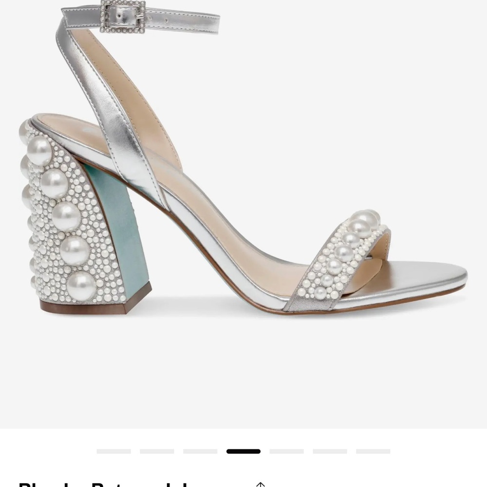 Betsey Johnson heels 7.5 - Picture 2 of 11